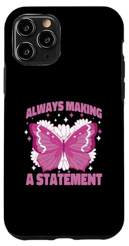 Schmetterling für Mädchen: Immer ein Statement Hülle für iPhone 11 Pro Schmetterling für Mädchen: Immer ein Statement Hülle für iPhone 11 Pro von Cute Butterfly Designs for Girls and Women