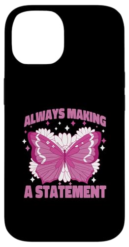 Schmetterling für Mädchen: Immer ein Statement Hülle für iPhone 14 Schmetterling für Mädchen: Immer ein Statement Hülle für iPhone 14 von Cute Butterfly Designs for Girls and Women