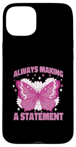 Schmetterling für Mädchen: Immer ein Statement Hülle für iPhone 15 Plus Schmetterling für Mädchen: Immer ein Statement Hülle für iPhone 15 Plus von Cute Butterfly Designs for Girls and Women