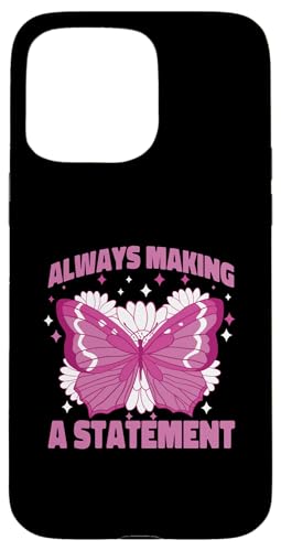 Schmetterling für Mädchen: Immer ein Statement Hülle für iPhone 15 Pro Max Schmetterling für Mädchen: Immer ein Statement Hülle für iPhone 15 Pro Max von Cute Butterfly Designs for Girls and Women