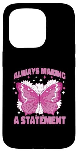 Schmetterling für Mädchen: Immer ein Statement Hülle für iPhone 15 Pro Schmetterling für Mädchen: Immer ein Statement Hülle für iPhone 15 Pro von Cute Butterfly Designs for Girls and Women