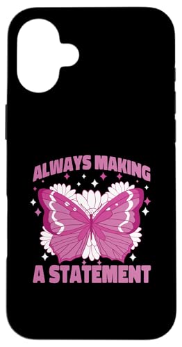 Schmetterling für Mädchen: Immer ein Statement Hülle für iPhone 16 Plus Schmetterling für Mädchen: Immer ein Statement Hülle für iPhone 16 Plus von Cute Butterfly Designs for Girls and Women