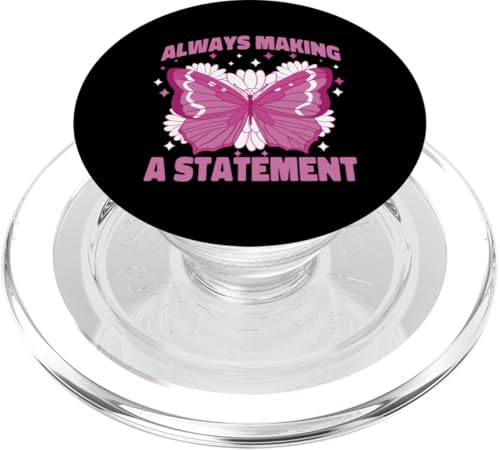 Schmetterling für Mädchen: Immer ein Statement PopSockets PopGrip für MagSafe Schmetterling für Mädchen: Immer ein Statement PopSockets PopGrip für MagSafe von Cute Butterfly Designs for Girls and Women