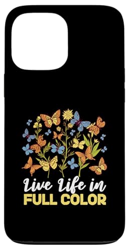 Schmetterling für Mädchen: Live Life in voller Farbe Hülle für iPhone 13 Pro Max Schmetterling für Mädchen: Live Life in voller Farbe Hülle für iPhone 13 Pro Max von Cute Butterfly Designs for Girls and Women
