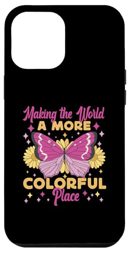 Schmetterling für Mädchen: Machen Sie die Welt zu einem farbenfrohen Ort Hülle für iPhone 12 Pro Max Schmetterling für Mädchen: Machen Sie die Welt zu einem farbenfrohen Ort Hülle für iPhone 12 Pro Max von Cute Butterfly Designs for Girls and Women