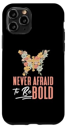 Schmetterling für Mädchen: Nie Angst zu sein, mutig zu sein Hülle für iPhone 11 Pro von Cute Butterfly Designs for Girls and Women
