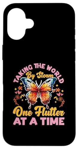 Schmetterlinge: Taking the World by Storm, One Flutter at Time Hülle für iPhone 16 Plus Schmetterlinge: Taking the World by Storm, One Flutter at Time Hülle für iPhone 16 Plus von Cute Butterfly Designs for Girls and Women