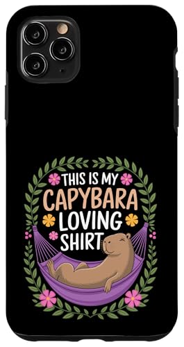 Capybara-Liebhaber Hülle für iPhone 11 Pro Max Capybara-Liebhaber Hülle für iPhone 11 Pro Max von Cute Capybara Stuff