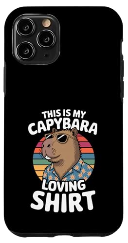 Capybara-Liebhaber Hülle für iPhone 11 Pro Capybara-Liebhaber Hülle für iPhone 11 Pro von Cute Capybara Stuff