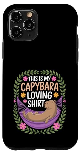Capybara-Liebhaber Hülle für iPhone 11 Pro Capybara-Liebhaber Hülle für iPhone 11 Pro von Cute Capybara Stuff