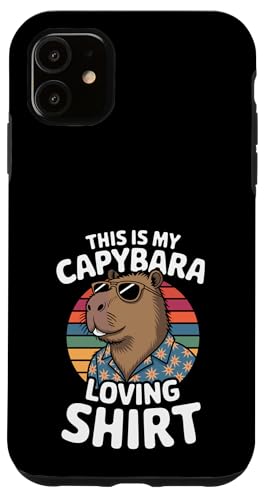 Capybara-Liebhaber Hülle für iPhone 11 Capybara-Liebhaber Hülle für iPhone 11 von Cute Capybara Stuff