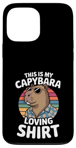 Capybara-Liebhaber Hülle für iPhone 13 Pro Max Capybara-Liebhaber Hülle für iPhone 13 Pro Max von Cute Capybara Stuff