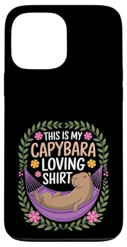 Capybara-Liebhaber Hülle für iPhone 13 Pro Max Capybara-Liebhaber Hülle für iPhone 13 Pro Max von Cute Capybara Stuff