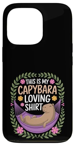 Capybara-Liebhaber Hülle für iPhone 13 Pro Capybara-Liebhaber Hülle für iPhone 13 Pro von Cute Capybara Stuff