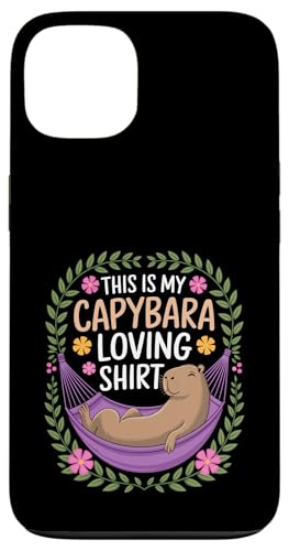 Capybara-Liebhaber Hülle für iPhone 13 Capybara-Liebhaber Hülle für iPhone 13 von Cute Capybara Stuff