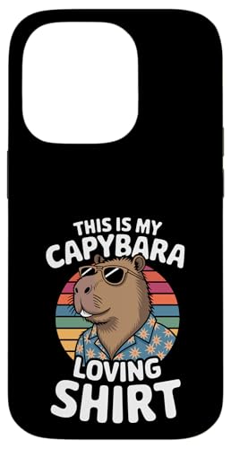 Capybara-Liebhaber Hülle für iPhone 14 Pro Capybara-Liebhaber Hülle für iPhone 14 Pro von Cute Capybara Stuff