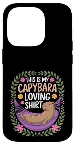Capybara-Liebhaber Hülle für iPhone 14 Pro Capybara-Liebhaber Hülle für iPhone 14 Pro von Cute Capybara Stuff