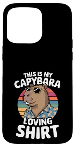 Capybara-Liebhaber Hülle für iPhone 15 Pro Max Capybara-Liebhaber Hülle für iPhone 15 Pro Max von Cute Capybara Stuff