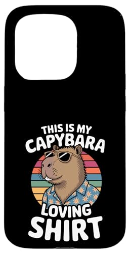 Capybara-Liebhaber Hülle für iPhone 15 Pro Capybara-Liebhaber Hülle für iPhone 15 Pro von Cute Capybara Stuff