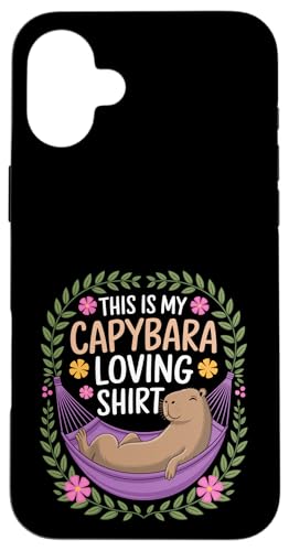 Capybara-Liebhaber Hülle für iPhone 16 Plus Capybara-Liebhaber Hülle für iPhone 16 Plus von Cute Capybara Stuff