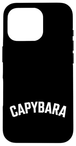 Capybara-Liebhaber Hülle für iPhone 16 Pro Capybara-Liebhaber Hülle für iPhone 16 Pro von Cute Capybara Stuff