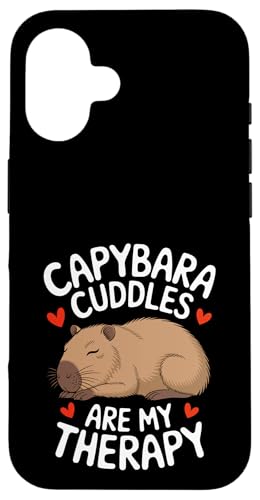 Capybara-Liebhaber Hülle für iPhone 16 Capybara-Liebhaber Hülle für iPhone 16 von Cute Capybara Stuff