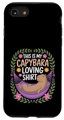 Capybara-Liebhaber Hülle für iPhone SE (2020) / 7 / 8 von Cute Capybara Stuff