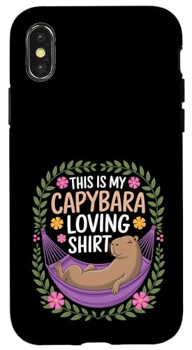 Capybara-Liebhaber Hülle für iPhone X/XS Capybara-Liebhaber Hülle für iPhone X/XS von Cute Capybara Stuff