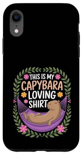 Capybara-Liebhaber Hülle für iPhone XR Capybara-Liebhaber Hülle für iPhone XR von Cute Capybara Stuff