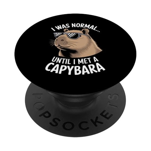 Capybara-Liebhaber PopSockets Klebender PopGrip von Cute Capybara Stuff