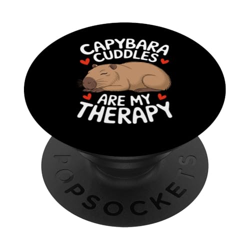 Capybara-Liebhaber PopSockets Klebender PopGrip von Cute Capybara Stuff