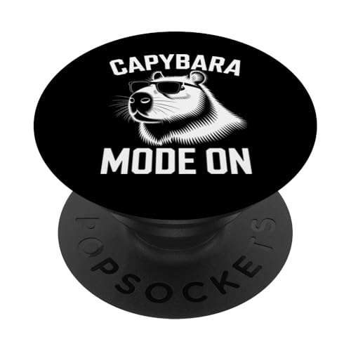 Capybara-Liebhaber PopSockets Klebender PopGrip von Cute Capybara Stuff
