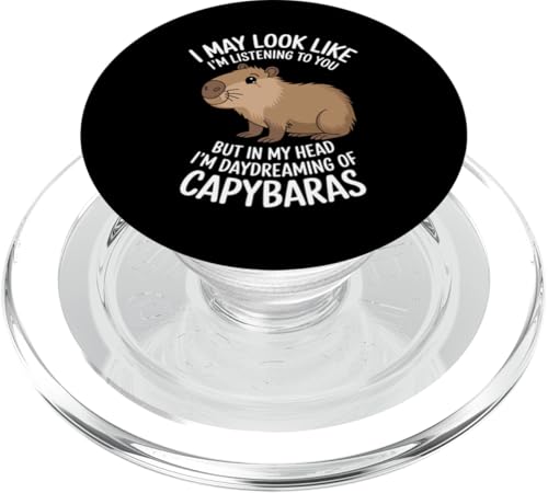 Capybara-Liebhaber PopSockets PopGrip für MagSafe von Cute Capybara Stuff