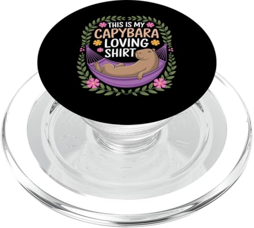 Capybara-Liebhaber PopSockets PopGrip für MagSafe von Cute Capybara Stuff