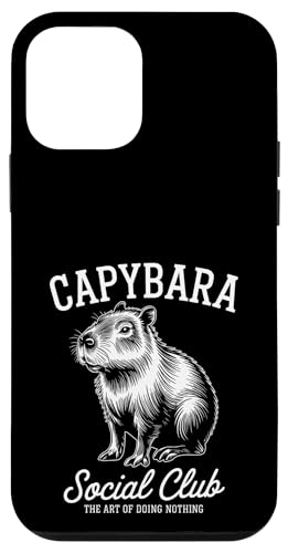 Capybara Social Club Hülle für iPhone 12 mini Capybara Social Club Hülle für iPhone 12 mini von Cute Capybara Stuff
