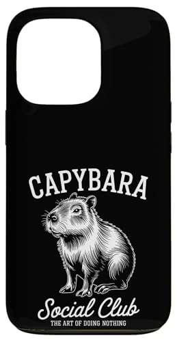 Capybara Social Club Hülle für iPhone 13 Pro Capybara Social Club Hülle für iPhone 13 Pro von Cute Capybara Stuff