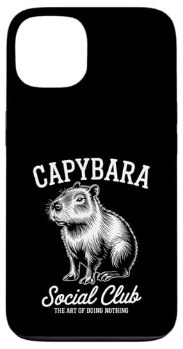 Capybara Social Club Hülle für iPhone 13 von Cute Capybara Stuff