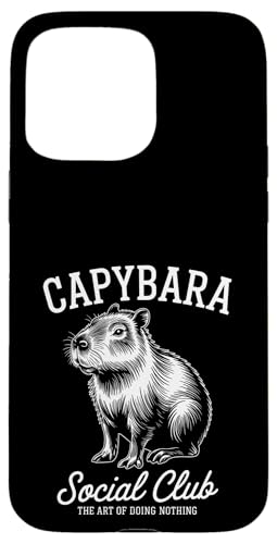 Capybara Social Club Hülle für iPhone 15 Pro Max Capybara Social Club Hülle für iPhone 15 Pro Max von Cute Capybara Stuff