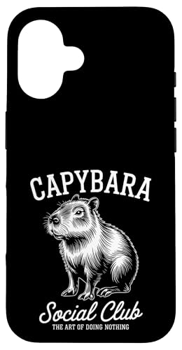 Capybara Social Club Hülle für iPhone 16 Capybara Social Club Hülle für iPhone 16 von Cute Capybara Stuff
