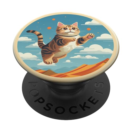 Süße Katze PopSockets mit austauschbarem PopGrip Süße Katze PopSockets mit austauschbarem PopGrip von Cute Cat Design for Cat Owner