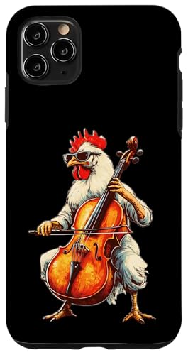 Cute Chicken Playing Cello Musician Music Hülle für iPhone 11 Pro Max Cute Chicken Playing Cello Musician Music Hülle für iPhone 11 Pro Max von Cute Chicken Playing Cello Apparel