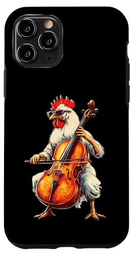Cute Chicken Playing Cello Musician Music Hülle für iPhone 11 Pro Cute Chicken Playing Cello Musician Music Hülle für iPhone 11 Pro von Cute Chicken Playing Cello Apparel