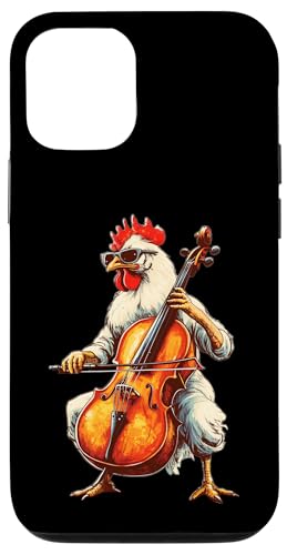 Cute Chicken Playing Cello Musician Music Hülle für iPhone 12/12 Pro Cute Chicken Playing Cello Musician Music Hülle für iPhone 12/12 Pro von Cute Chicken Playing Cello Apparel