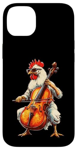 Cute Chicken Playing Cello Musician Music Hülle für iPhone 14 Plus Cute Chicken Playing Cello Musician Music Hülle für iPhone 14 Plus von Cute Chicken Playing Cello Apparel