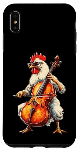 Cute Chicken Playing Cello Musician Music Hülle für iPhone XS Max Cute Chicken Playing Cello Musician Music Hülle für iPhone XS Max von Cute Chicken Playing Cello Apparel