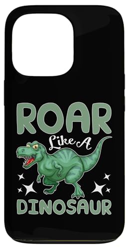 Brüllen wie ein Dinosaurier Hülle für iPhone 13 Pro Brüllen wie ein Dinosaurier Hülle für iPhone 13 Pro von Cute Comic Dinosaur Designs For Kids