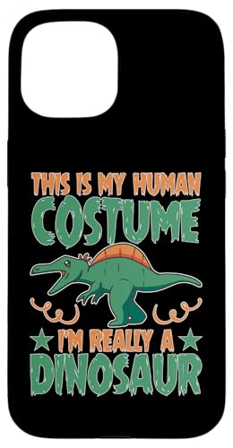 Das ist mein menschliches Kostüm, ich bin wirklich ein Dinosaurier Hülle für iPhone 15 Das ist mein menschliches Kostüm, ich bin wirklich ein Dinosaurier Hülle für iPhone 15 von Cute Comic Dinosaur Designs For Kids