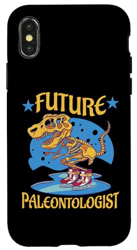 Future Paläontologe Hülle für iPhone X/XS Future Paläontologe Hülle für iPhone X/XS von Cute Comic Dinosaur Designs For Kids