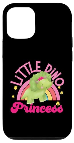 Kleine Dino-Prinzessin für Mädchen Hülle für iPhone 12/12 Pro Kleine Dino-Prinzessin für Mädchen Hülle für iPhone 12/12 Pro von Cute Comic Dinosaur Designs For Kids