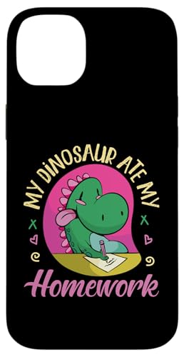 Mein Dinosaurier hat meine Hausaufgaben gegessen Hülle für iPhone 14 Plus Mein Dinosaurier hat meine Hausaufgaben gegessen Hülle für iPhone 14 Plus von Cute Comic Dinosaur Designs For Kids